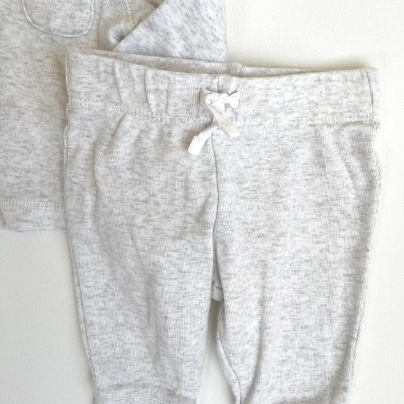Carter's Light Grey Sweatsuit - Picture 2 of 3